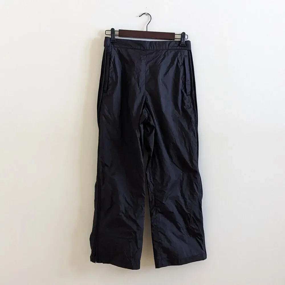 L.L. Bean Kids Size 14 Full Zip Rain Wind Pants 100% Nylon Adjust Waist 0 YX06